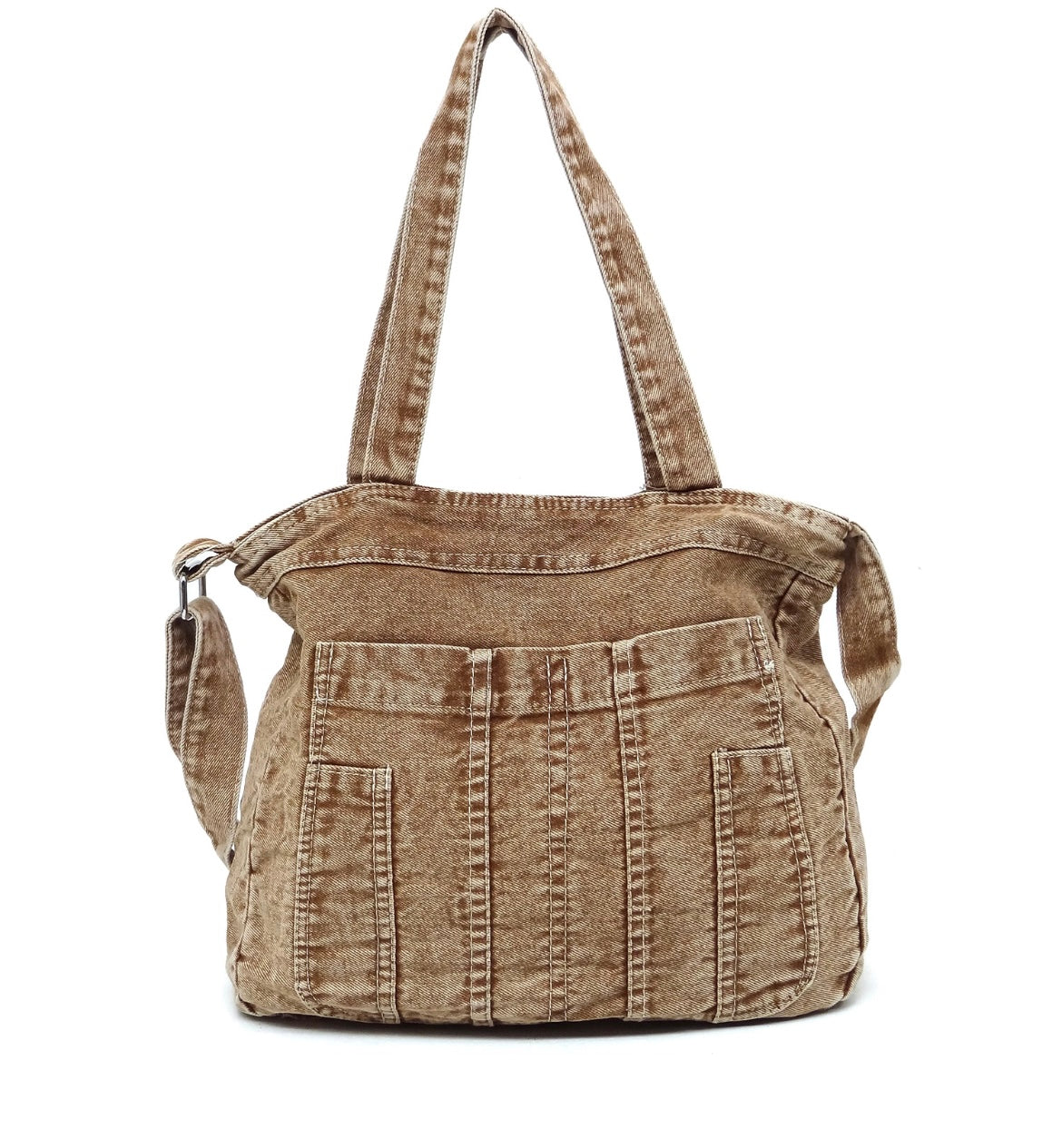 Washed Denim Bag