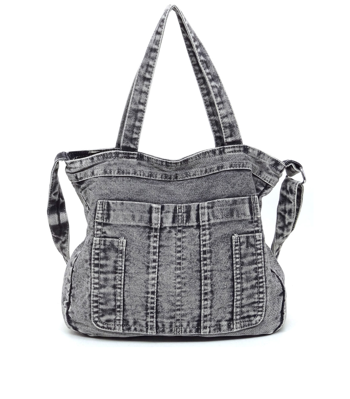 Washed Denim Bag